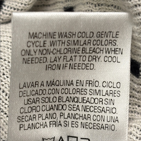 Covington Black & White Polka Dot Sweater - Picture 5 of 5